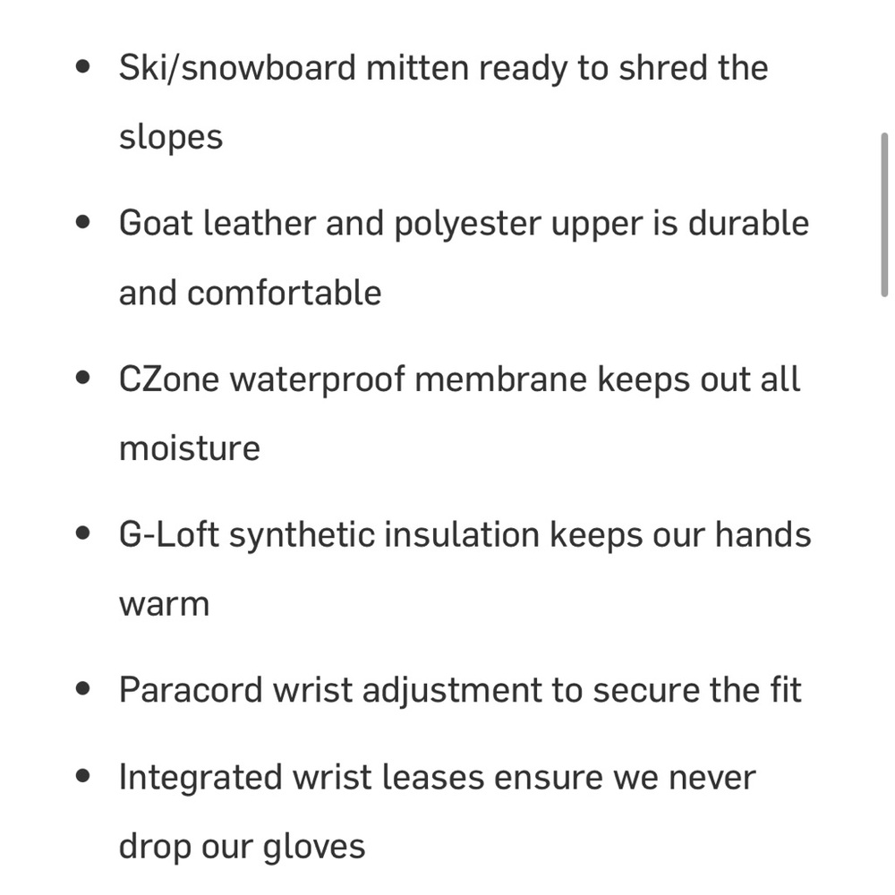 Hestra Voss Ski Mittens - Picture 4 of 11